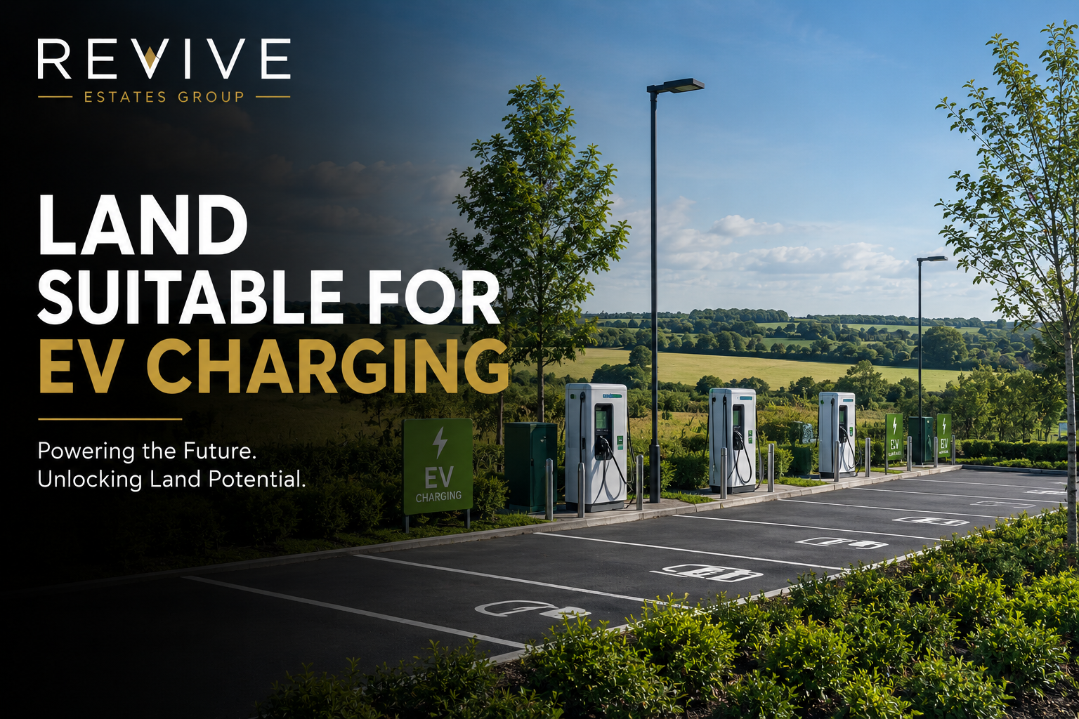 Roadside land suitable for EV charging station development group